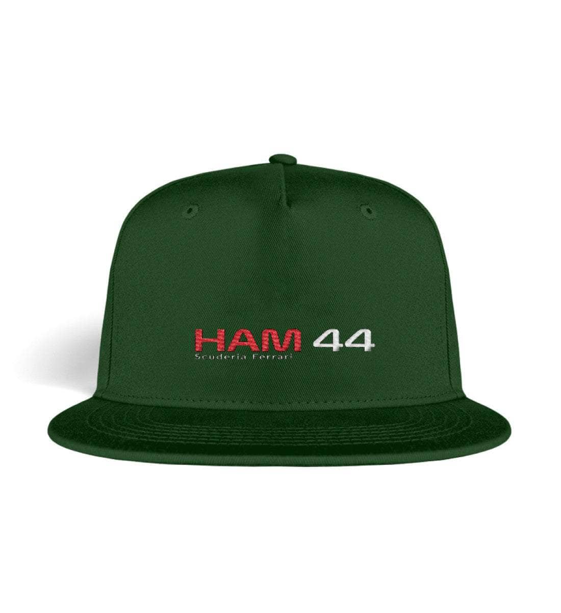 Image of Racer’s Lounge Snapback HAM 44 - Snapback mit Stick Snapback mit Stick Shirtee Dark Green OneSize